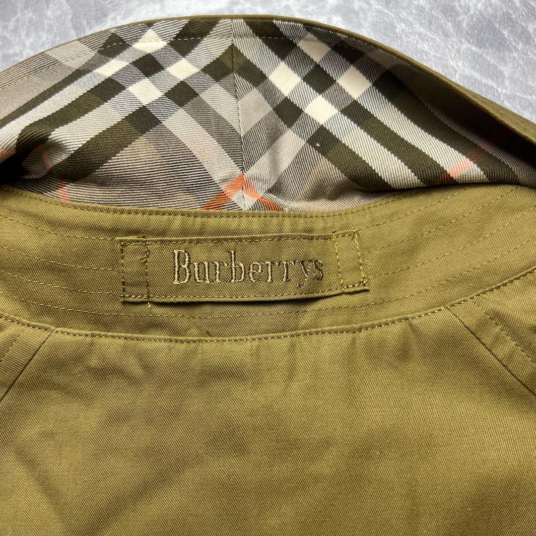 極美品♡バーバリー　トレンチコート　ベルト　ライナー　ノバチェック 希少　XL