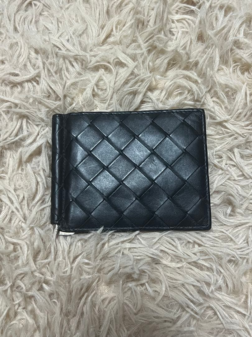 ボッテガヴェネタ マネークリップ 二つ折り財布 箱付き 正規品