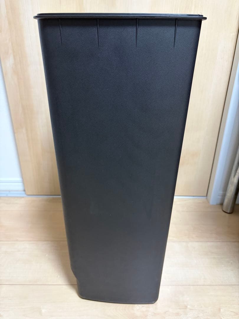 simplehuman ステンレス ゴミ箱 38L ソフトクローズ ロック機能付