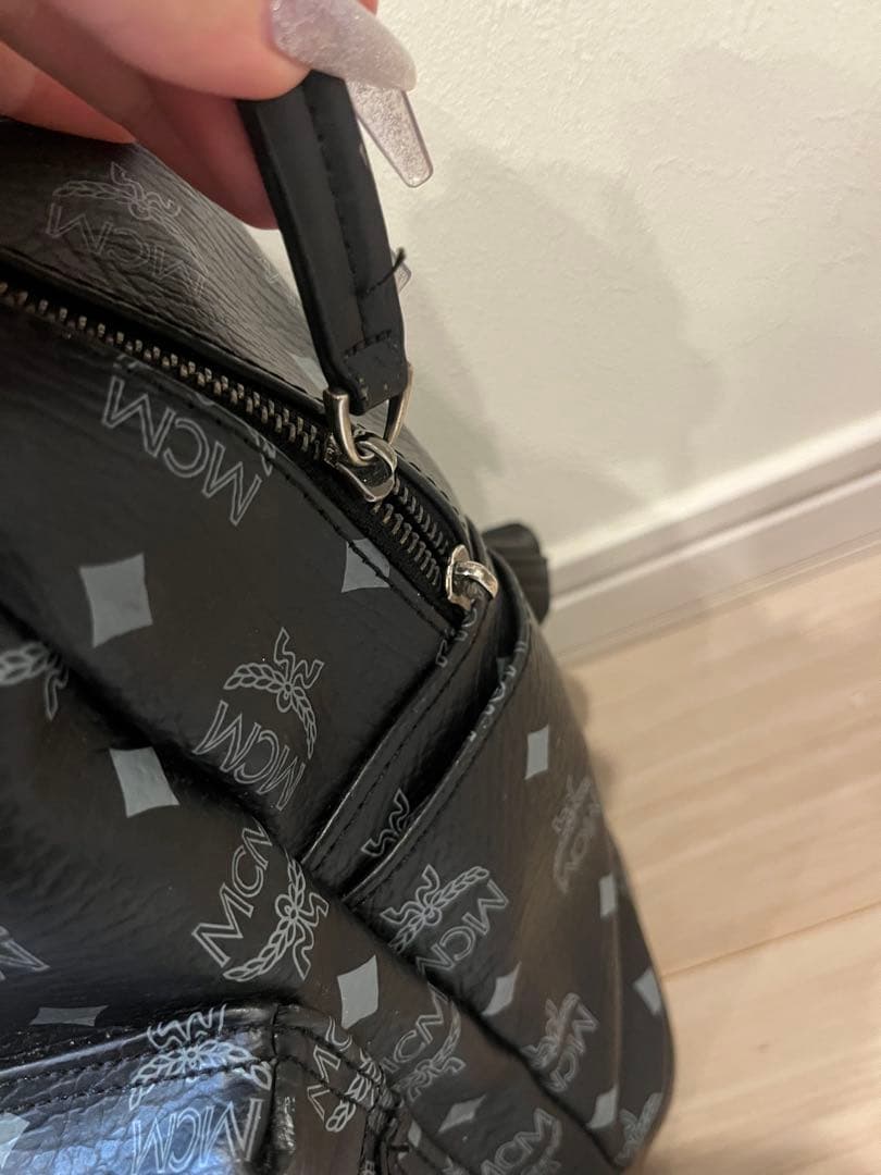 ゆにゃMCM ブラック リュック M1978