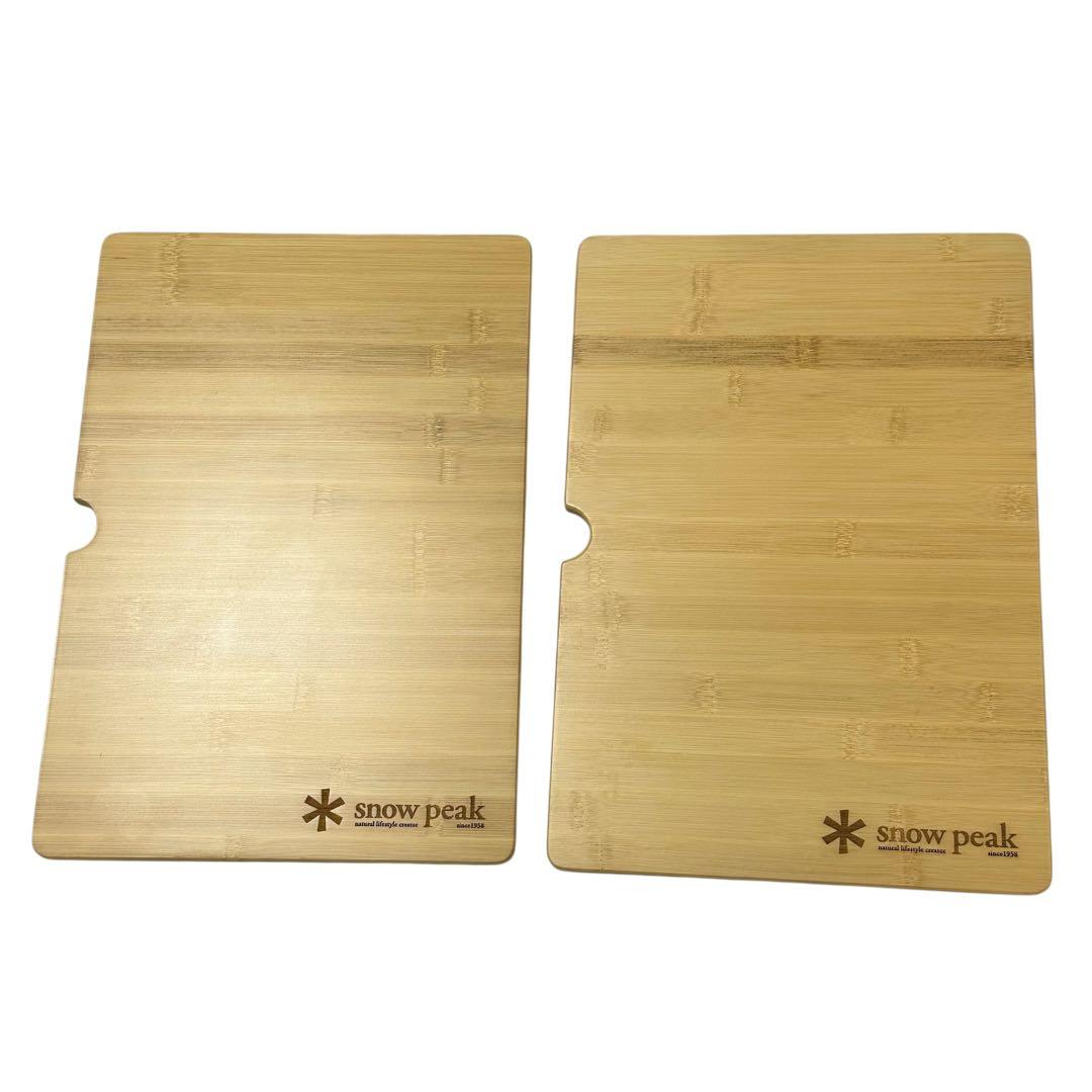 スノーピーク IGT フレームロング&ウッドテーブル S 竹 2枚セット販売