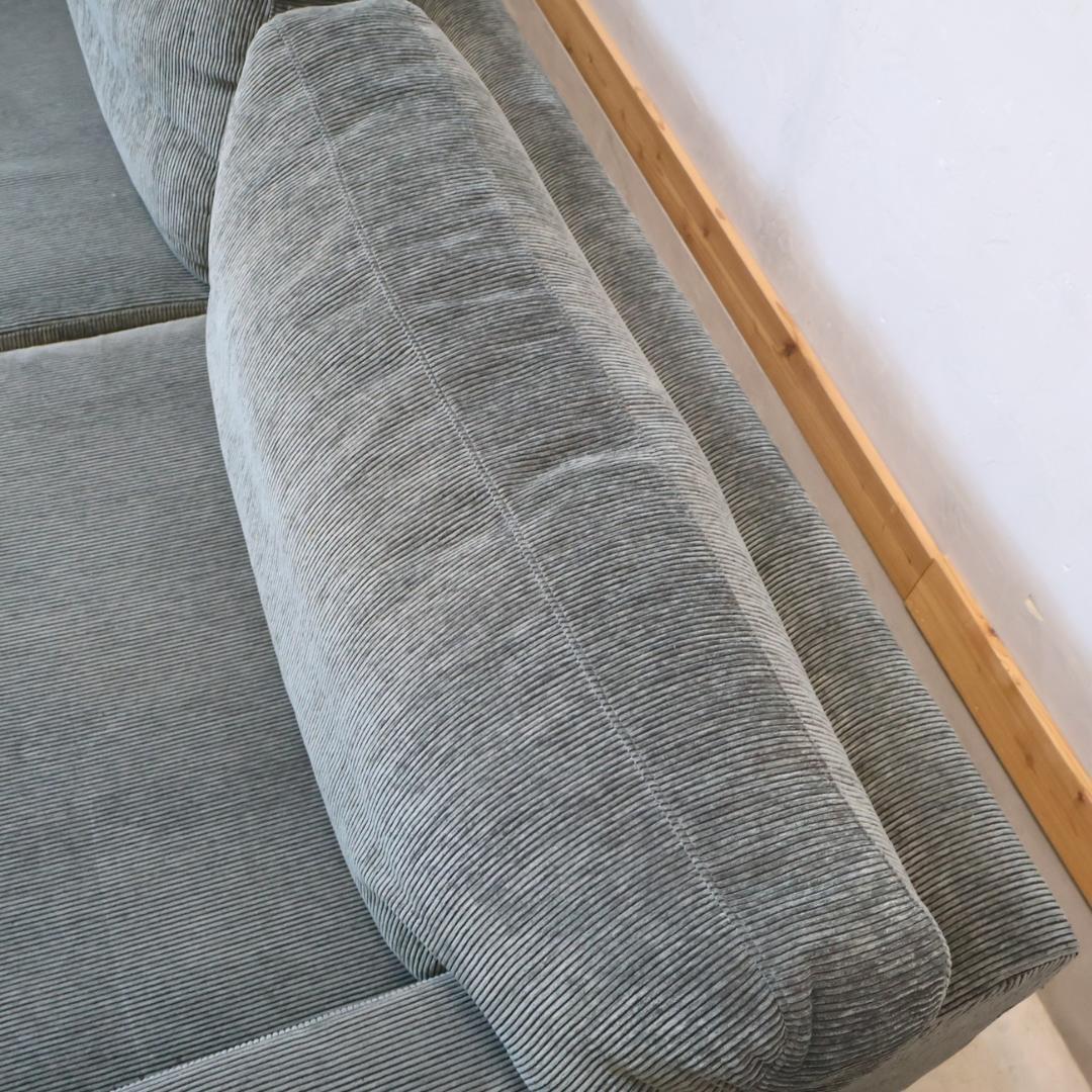 マスターウォール ウォールナット材 デニッシュ 3人掛けソファ ３シーター 3P