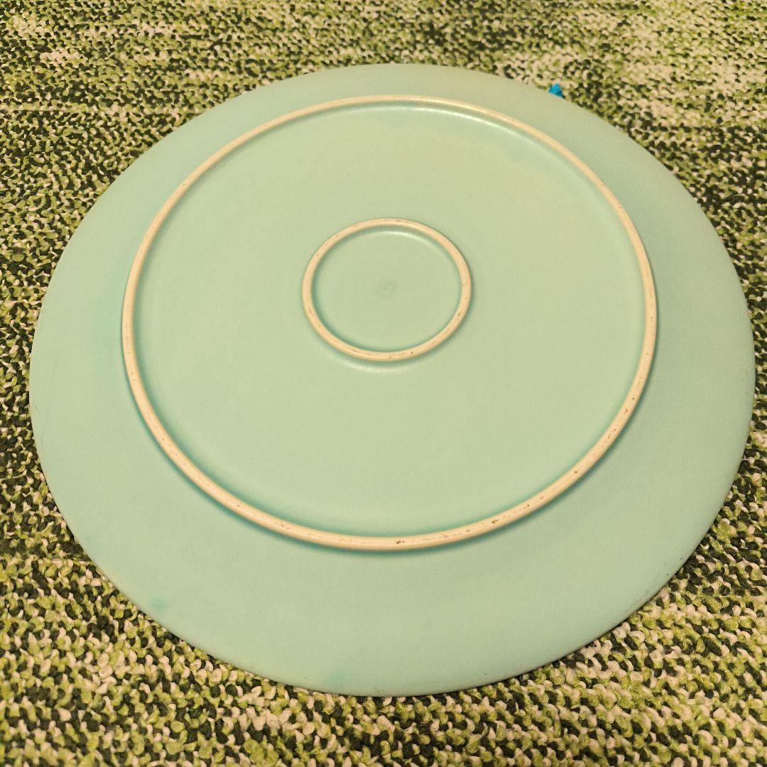 カラフルな大皿（赤　青　黄　ターコイズ）バラ売り可要相談