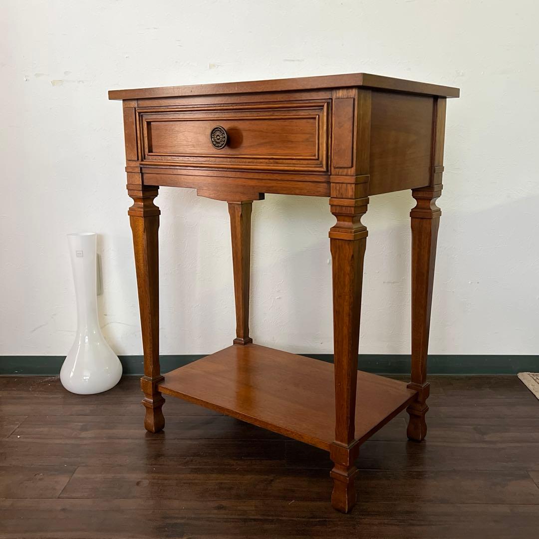 k201r124 日本製 DREXEL フランチェスカ ナイトテーブル/電話台