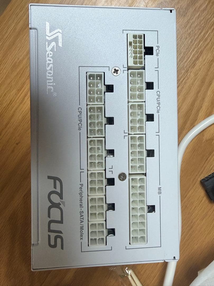 Seasonic FOCUS GX-1000 1000W【PC電源】 白色