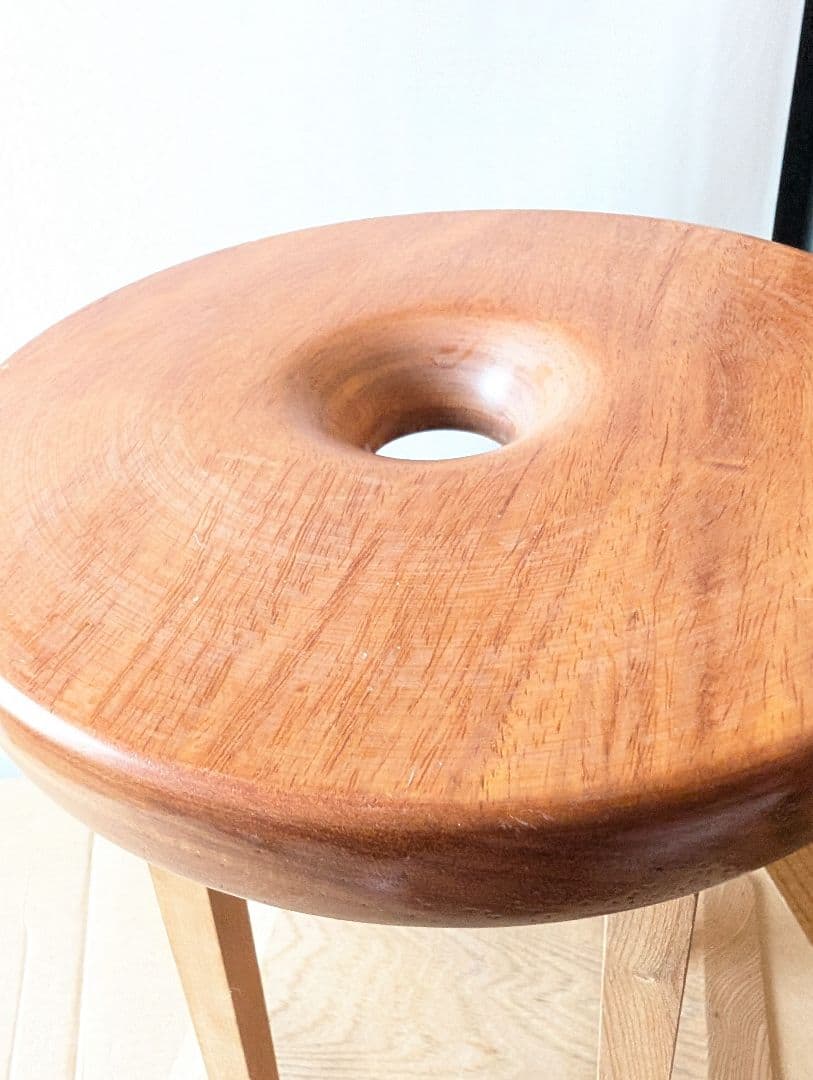昭和レトロ　デザインチェア　ヴィンテージチェア　椅子　ナチュラル　木製椅子　北欧