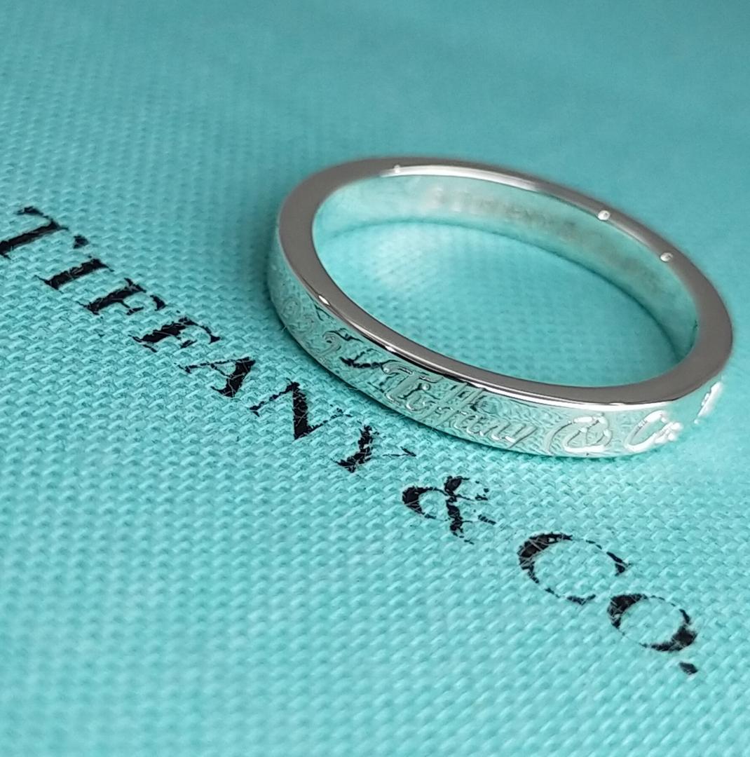 ★SALE★【ティファニー】ノーツ　ナロー　リング　１３号　2609