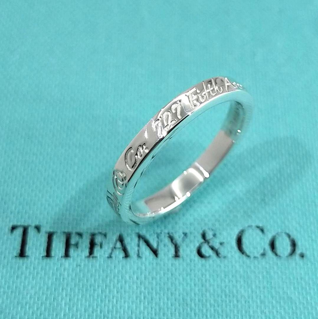★SALE★【ティファニー】ノーツ　ナロー　リング　１３号　2609