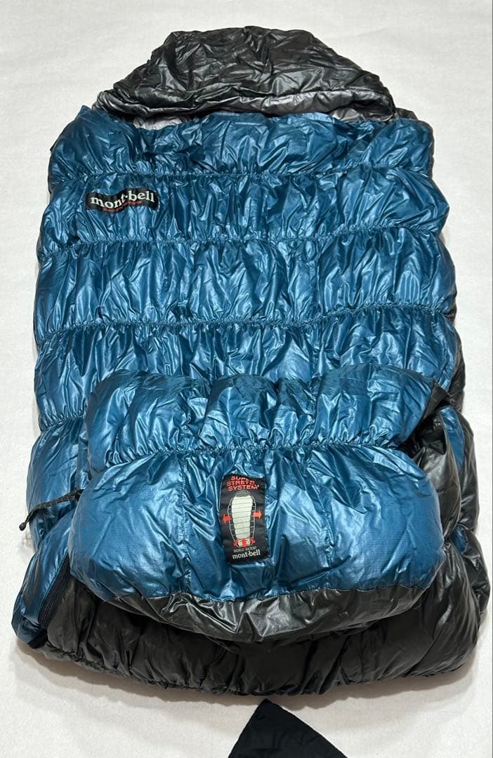 モンベル、mont-bell、ウルトラライト・ダウンハガー、#3、寝袋、中古品