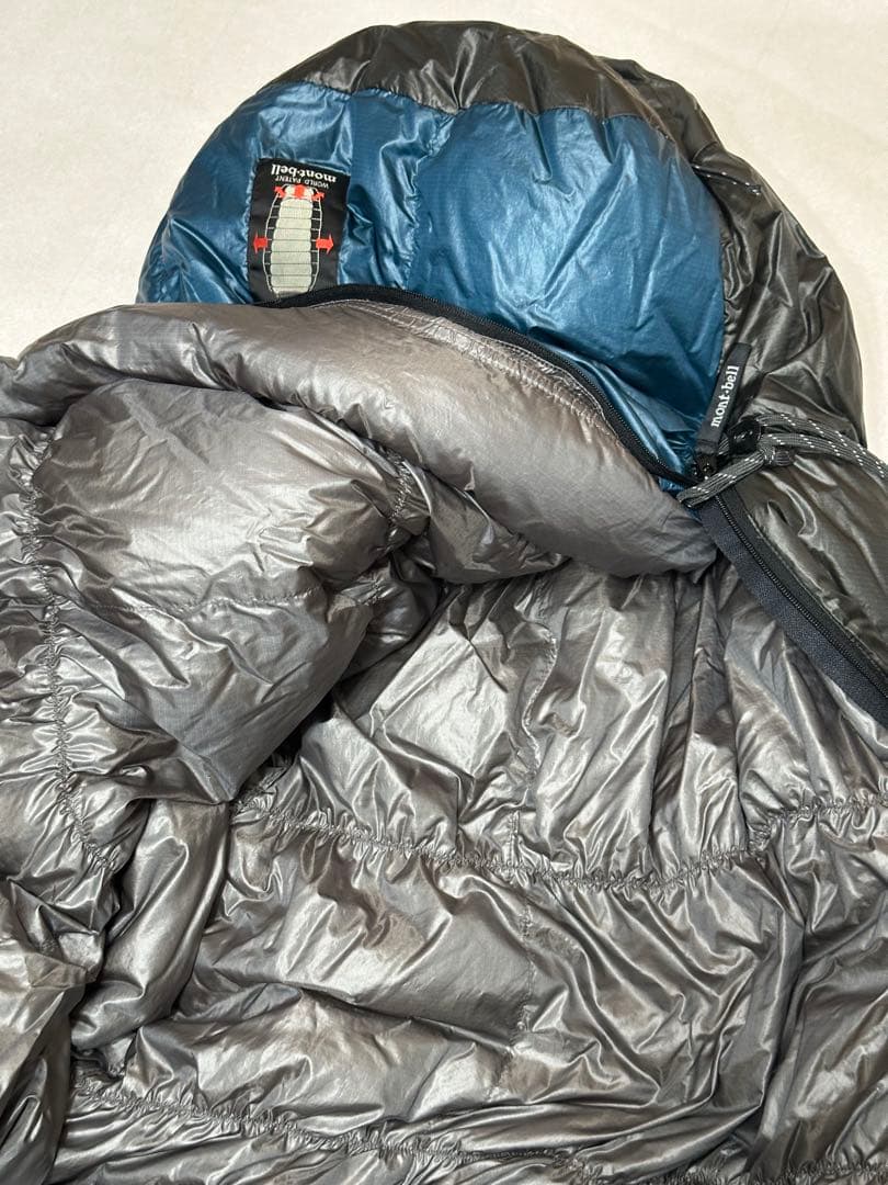 モンベル、mont-bell、ウルトラライト・ダウンハガー、#3、寝袋、中古品