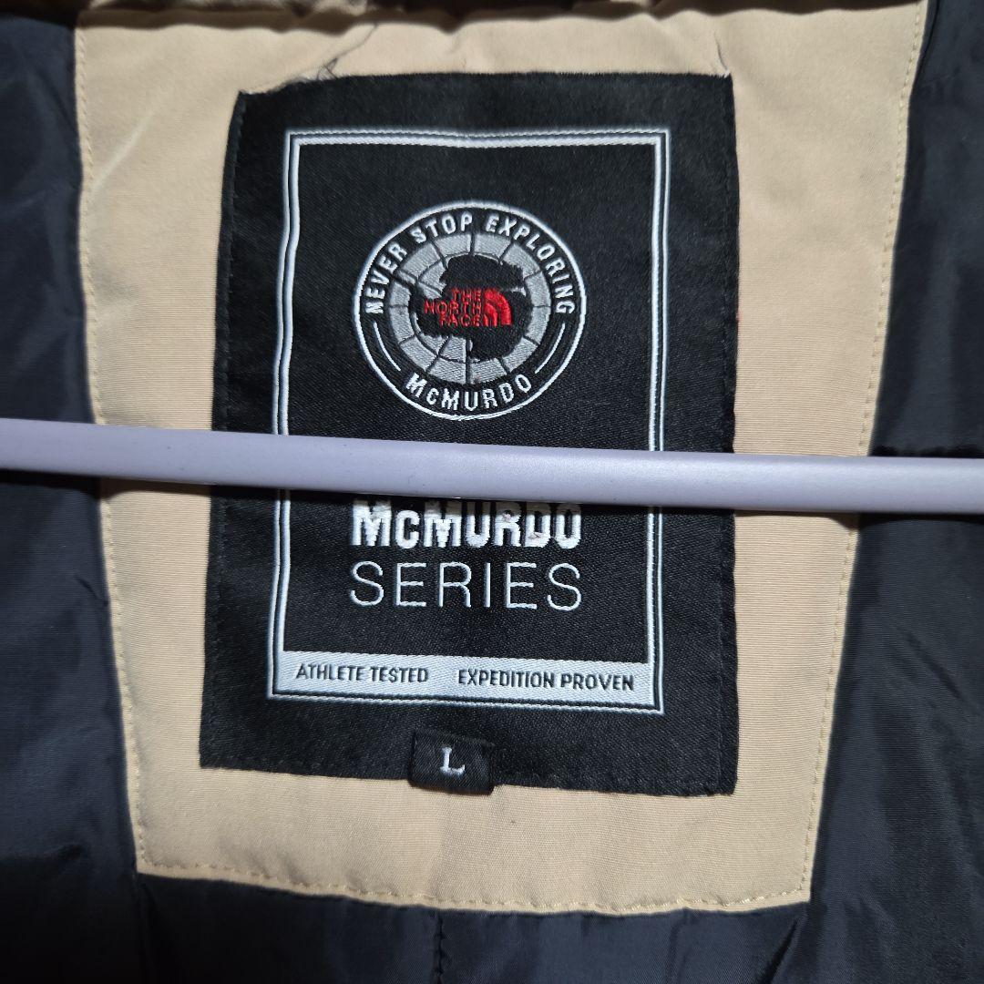 THE NORTH FACE McMurdo ベージュダウンジャケット