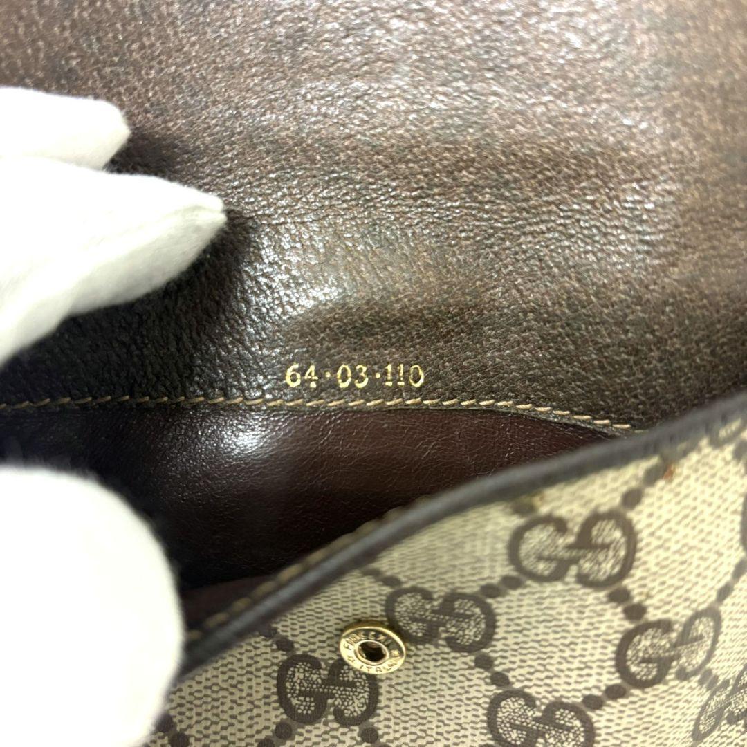 M0108A1 GUCCI グッチ 長財布 シェリーライン GG柄 PVC
