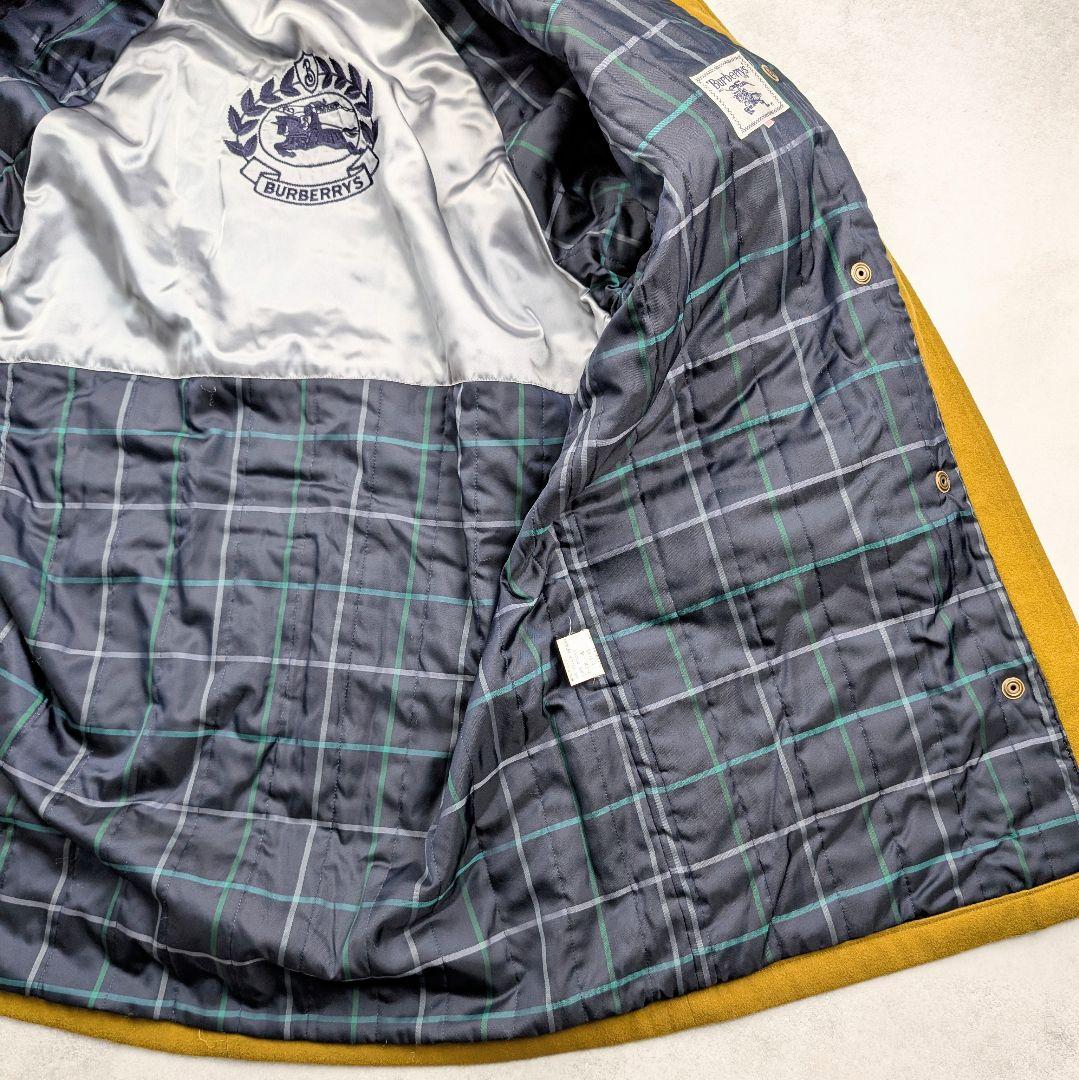 Burberrys バーバリーズ ウールダッフルコート ペンチェック フード付き