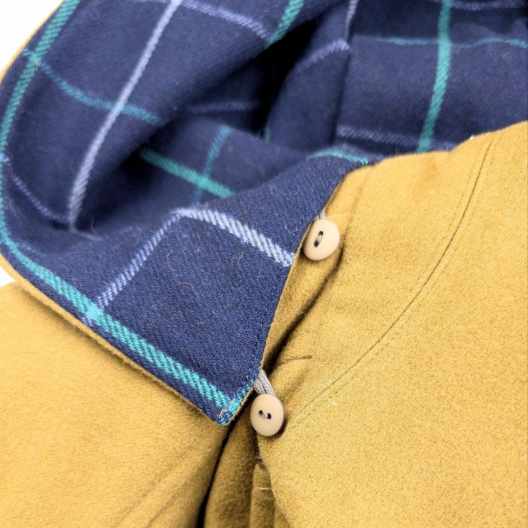 Burberrys バーバリーズ ウールダッフルコート ペンチェック フード付き