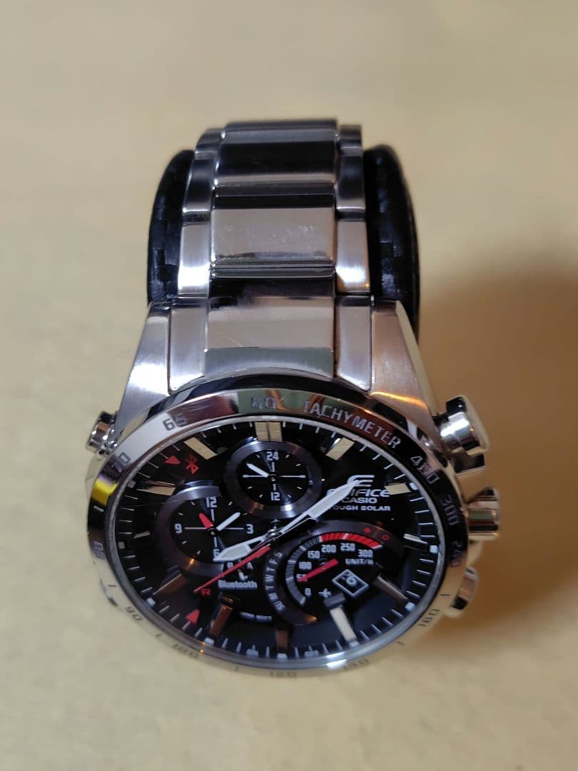 EDIFICE Tough Solar Bluetooth クロノグラフ