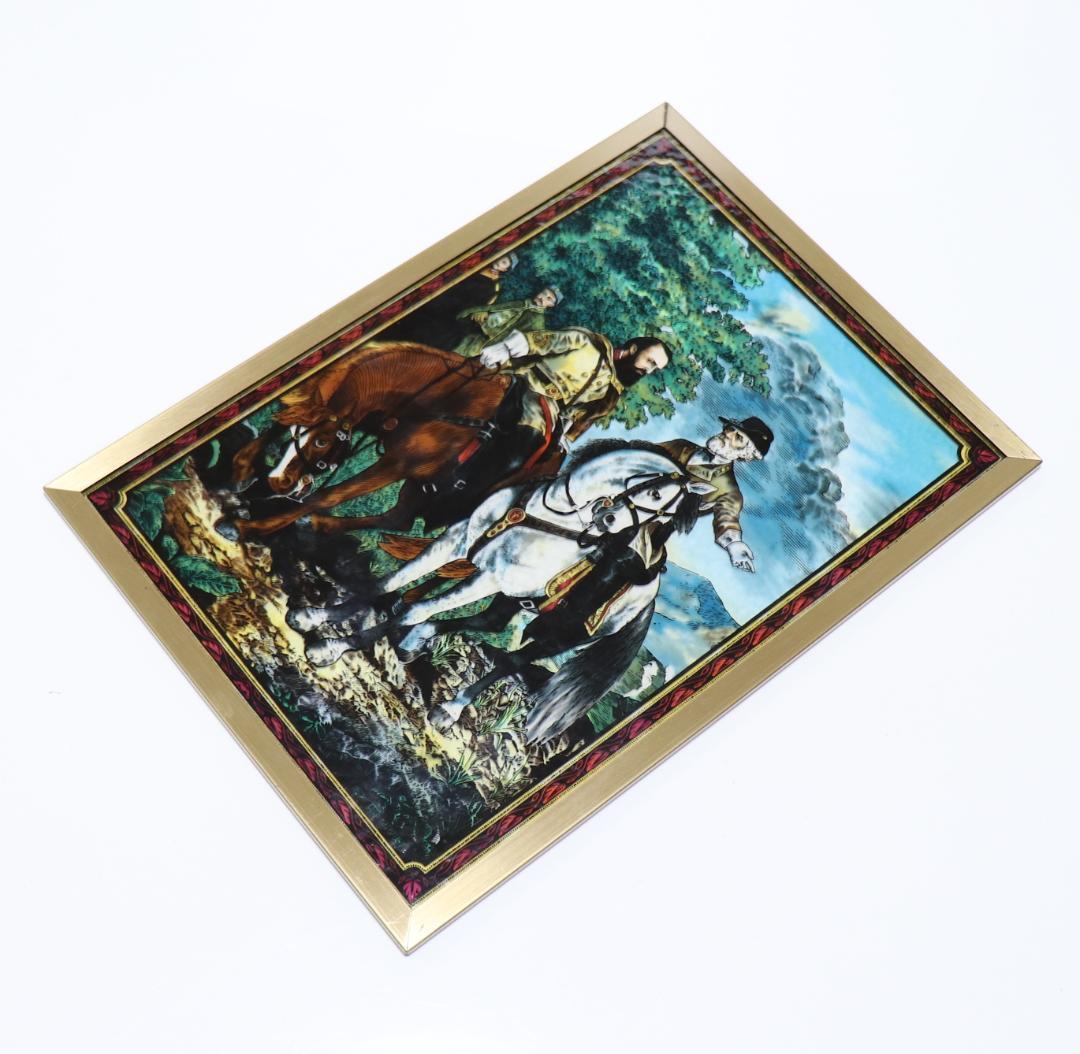 チャンセラーズヴィルの戦い ヴィンテージ ステンドグラス 最後の軍議 完璧な戦闘