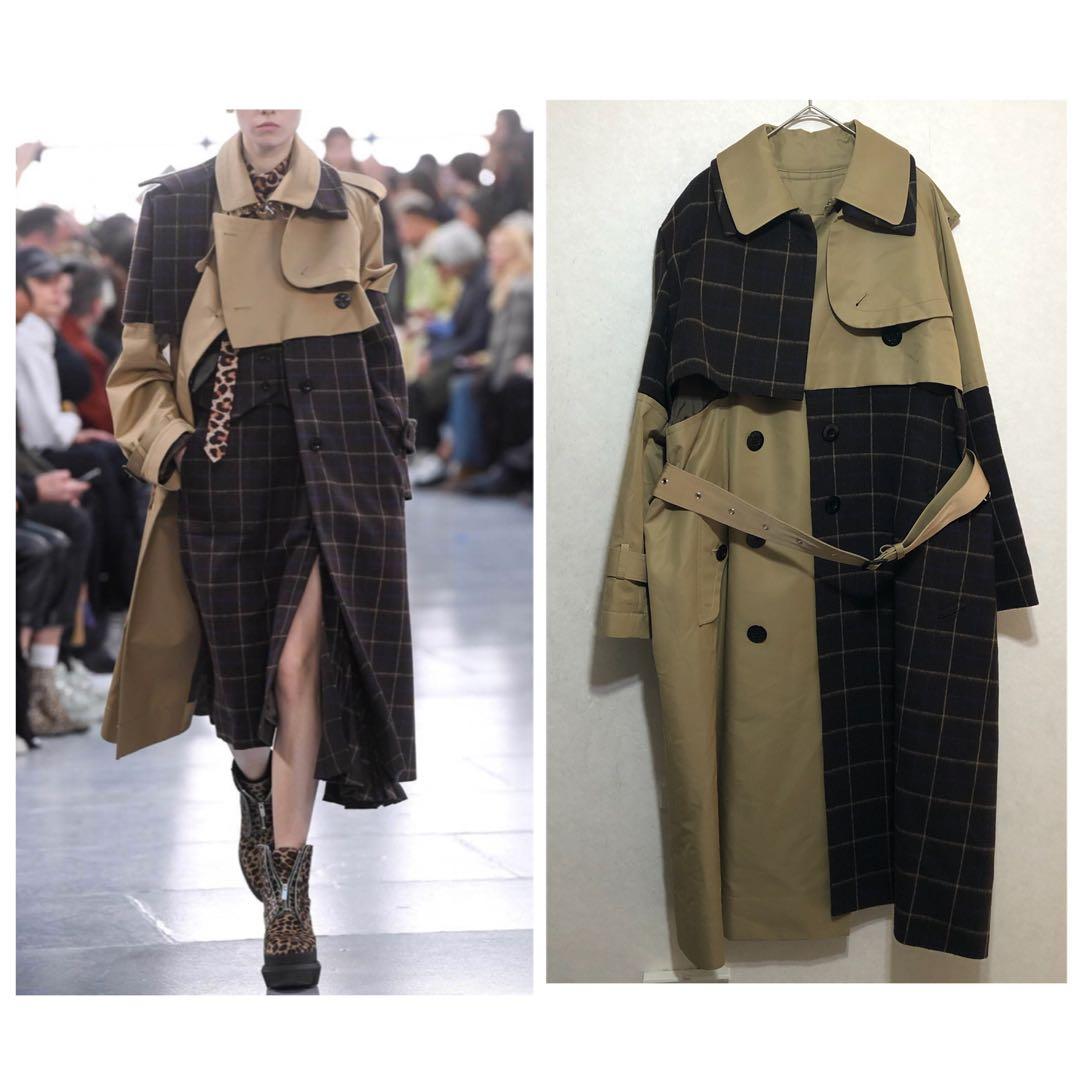 sacai サカイ　トレンチコート