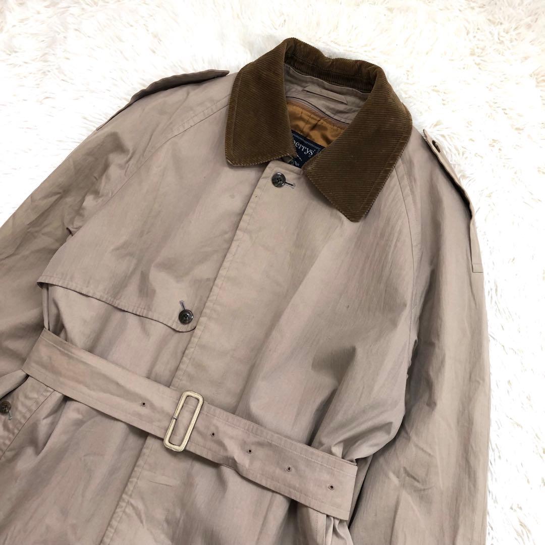激レア✨ロゴ柄　バーバリー　トレンチコート　ライナー　襟付き 4way ベルト