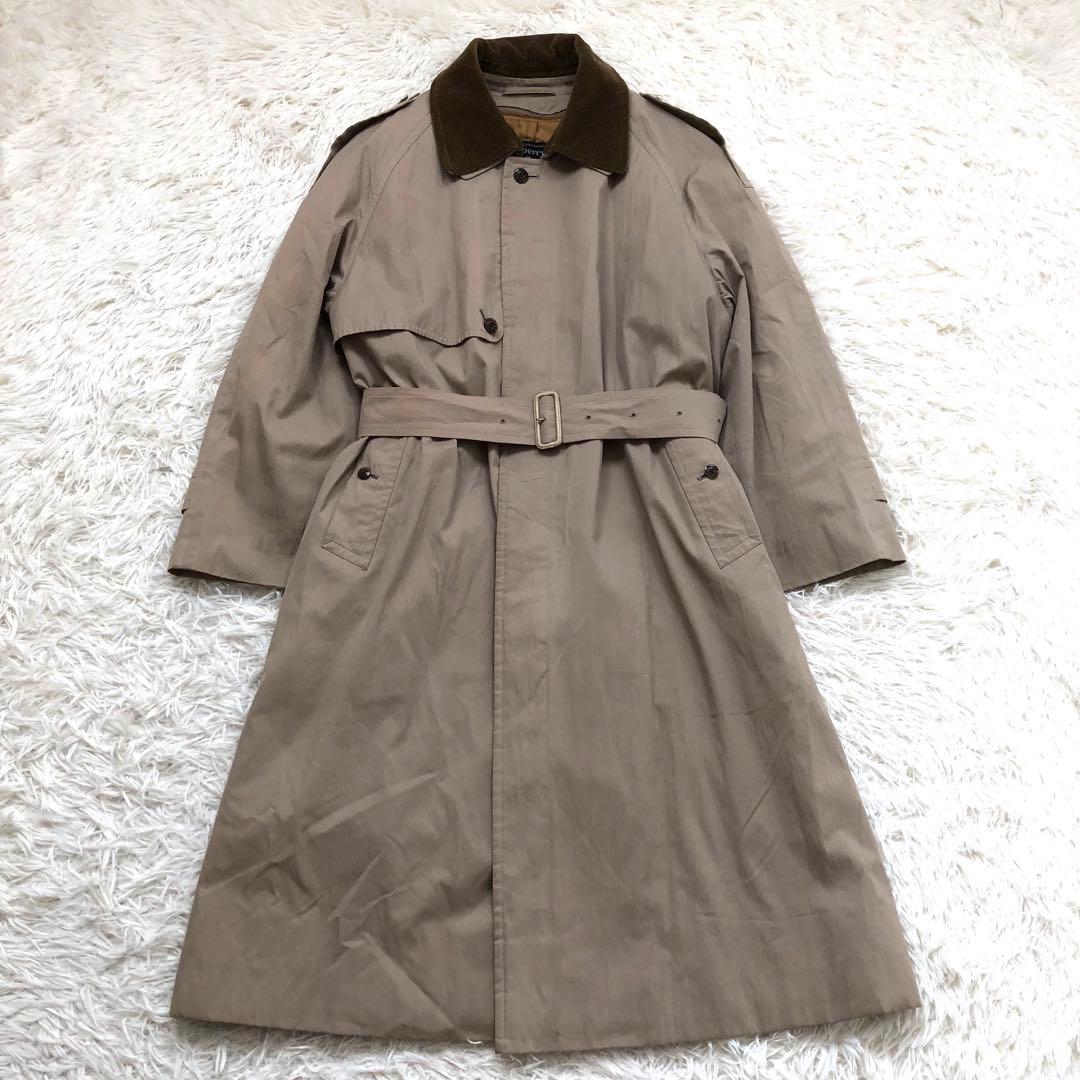 激レア✨ロゴ柄　バーバリー　トレンチコート　ライナー　襟付き 4way ベルト