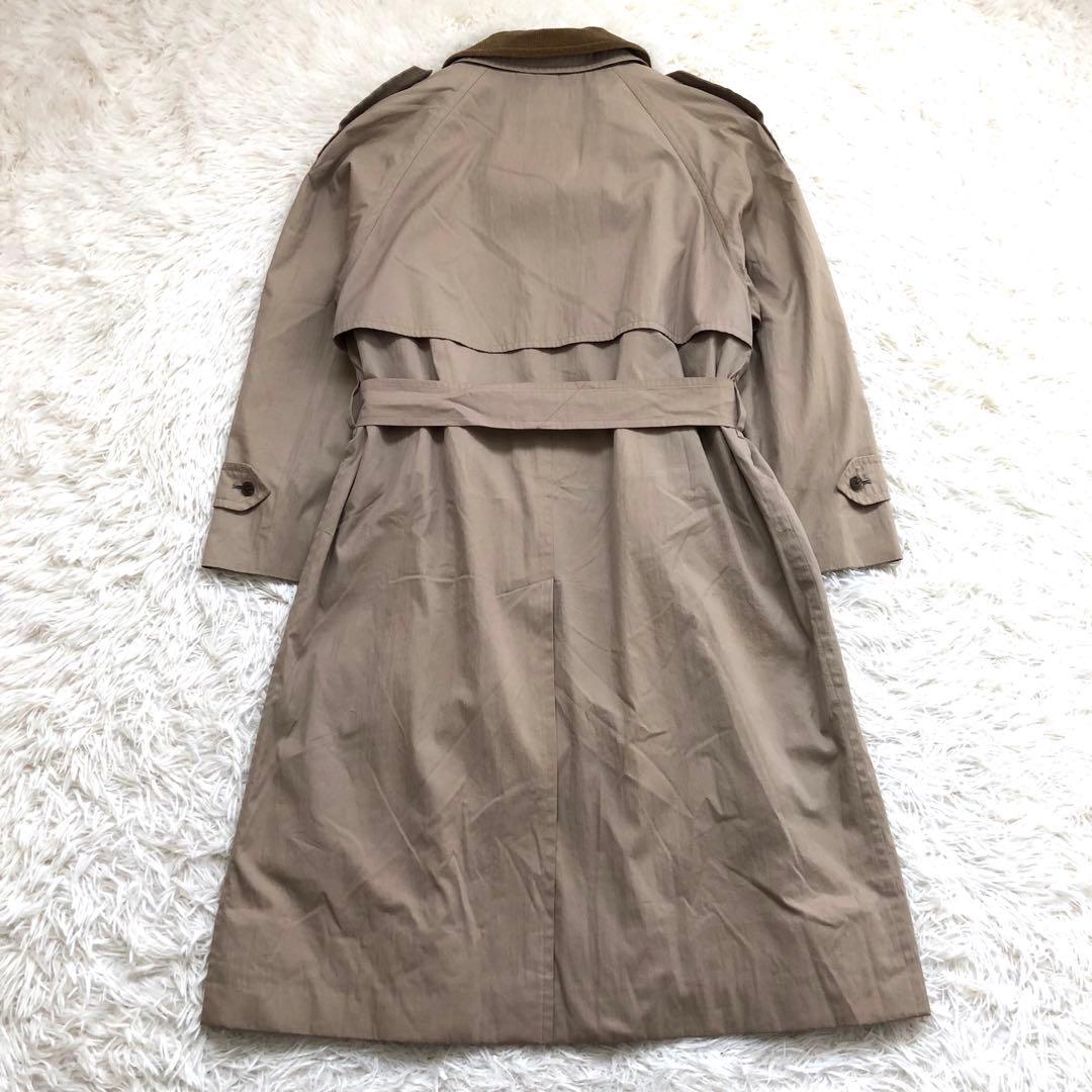 激レア✨ロゴ柄　バーバリー　トレンチコート　ライナー　襟付き 4way ベルト