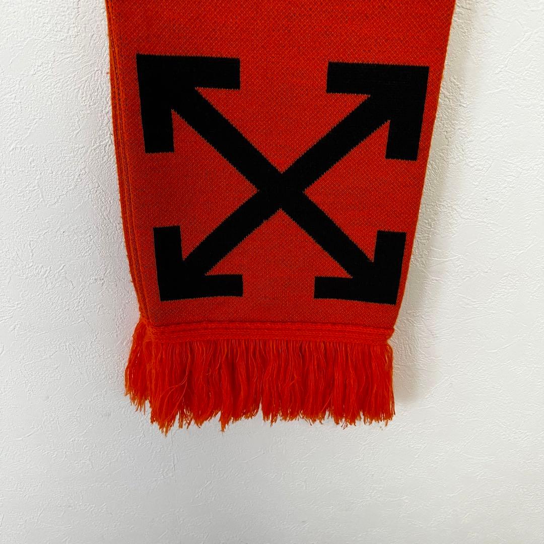 Off-White マフラー ストール 大判 ダイアログ ヴァージルアブロー