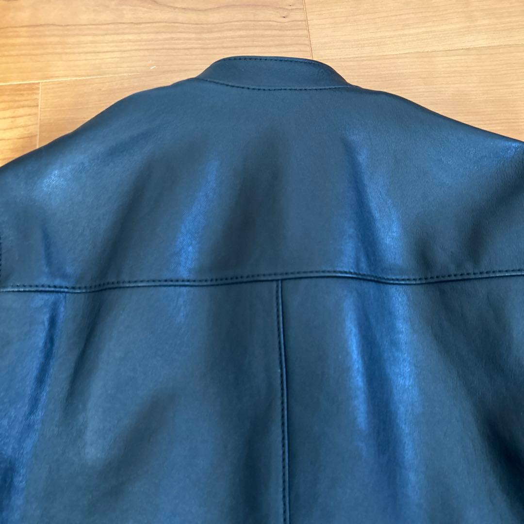 コーチ　COACH シングルライダースジャケット　S