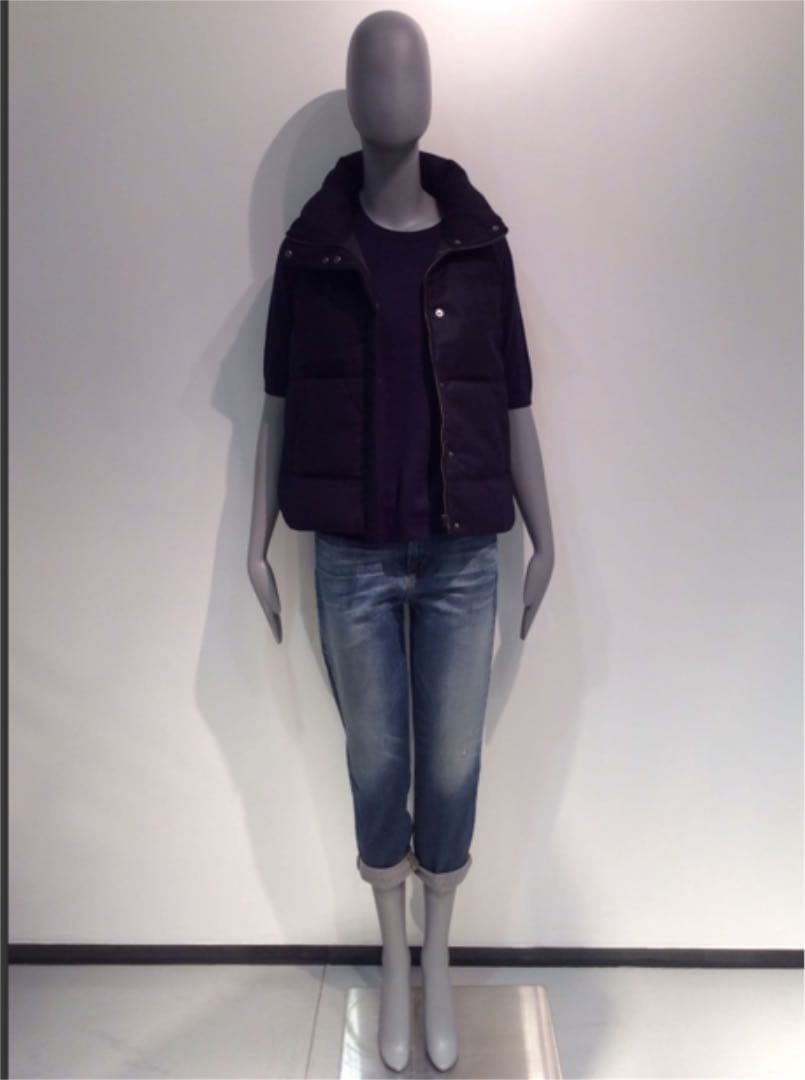 ‼️本日のみ値下‼️セオリー◆3.6万◆上質ダウンベスト◆ブルゾン◆ネイビー