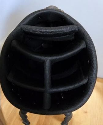 送料無料/美品　TaylorMade スタンド式キャディバッグBLACK