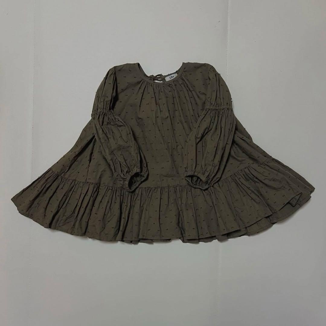 さ*）様 uhr dot mini dress ワンピース　3-4y