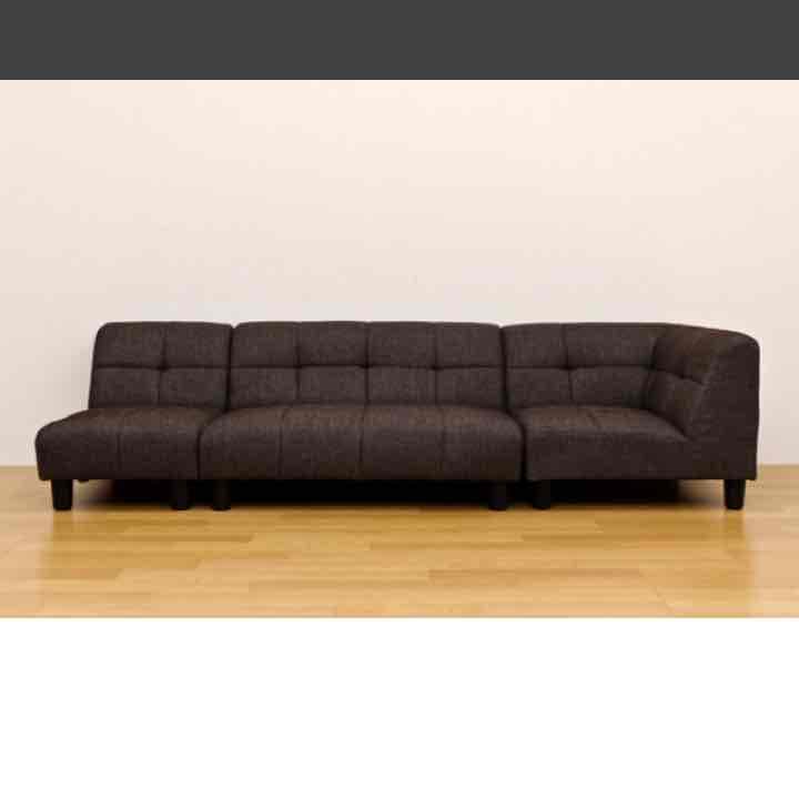 送料無料！コーナーソファー三点セット