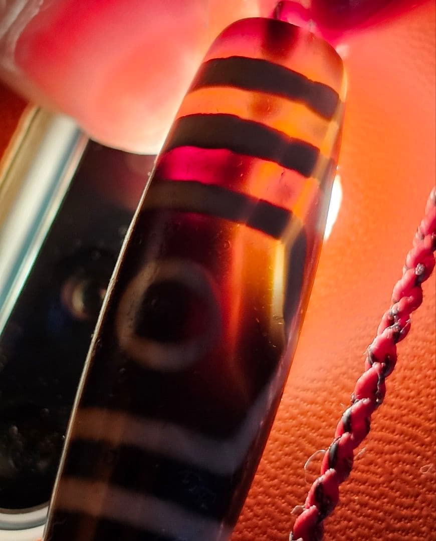 年代不明‼️三眼天珠 ネックレス