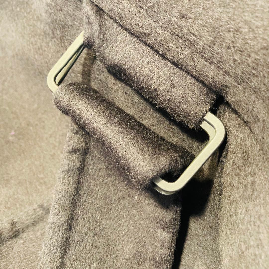 新品未使用タグ付　ユニクロ+J カシミヤブレンドチェスターコート ダークグレー