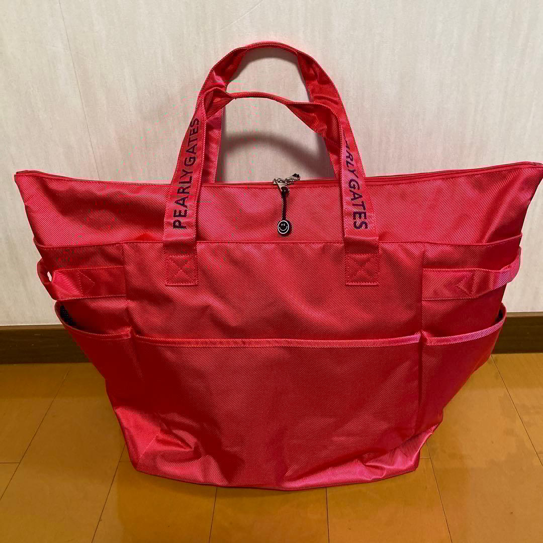 PEARLY GATES ピンク トートバッグ