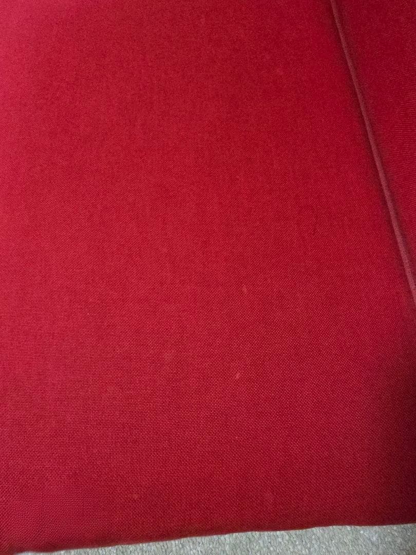 コーナーソファ　レッド