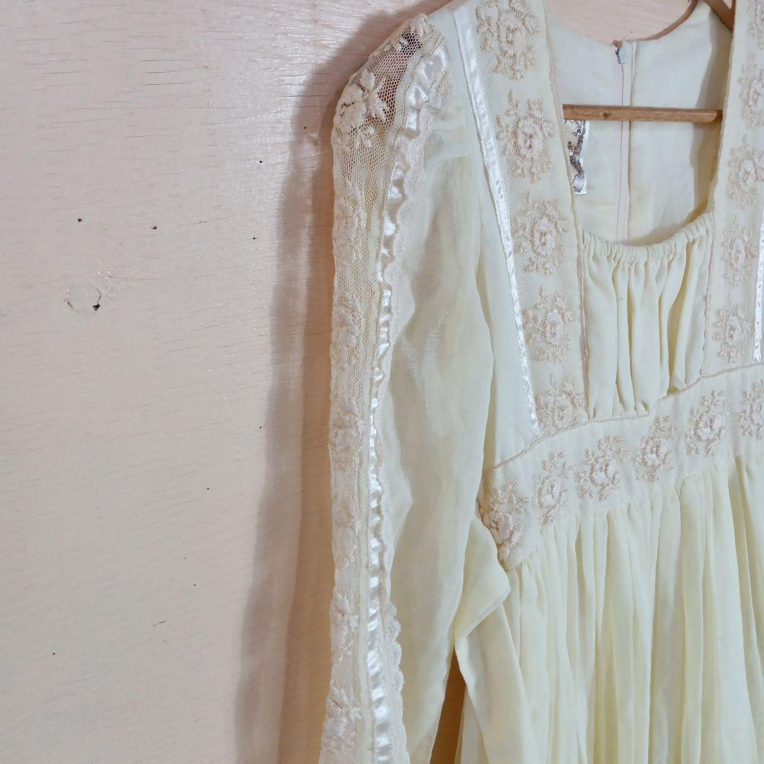 12.20◎S687E◎ヴィンテージ◎GUNNE SAX◎ロングドレス◎マキシ