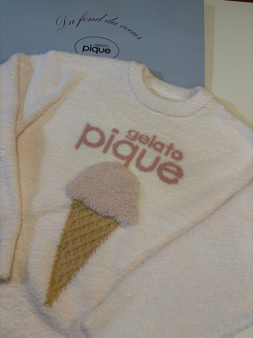 gelato pique アイスクリームルームウェア　上のみ