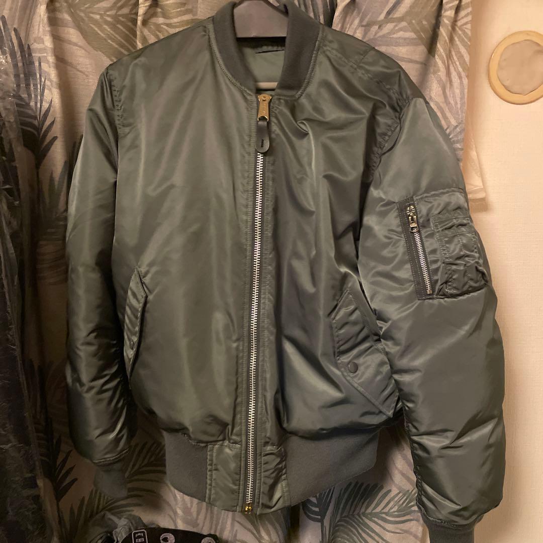 ALPHA MOONLOID アルファ　別注 DOWN MA-1 ダウンMサイズ