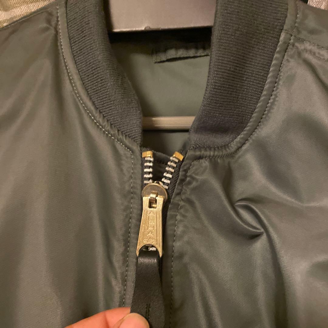 ALPHA MOONLOID アルファ　別注 DOWN MA-1 ダウンMサイズ