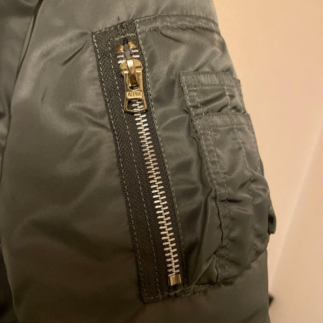 ALPHA MOONLOID アルファ　別注 DOWN MA-1 ダウンMサイズ