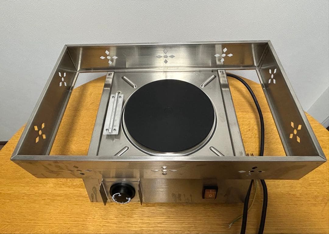 【客単爆上げアイテム】TKG電気おでん鍋 6ッ切　電気鍋業務用