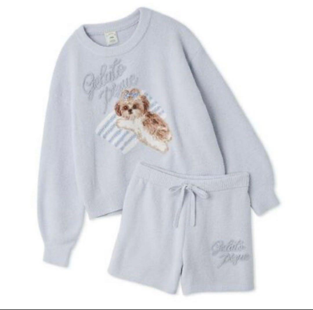 ジェラートピケ シーズージャガードプルオーバー＆ショートパンツ ネット限定カラー