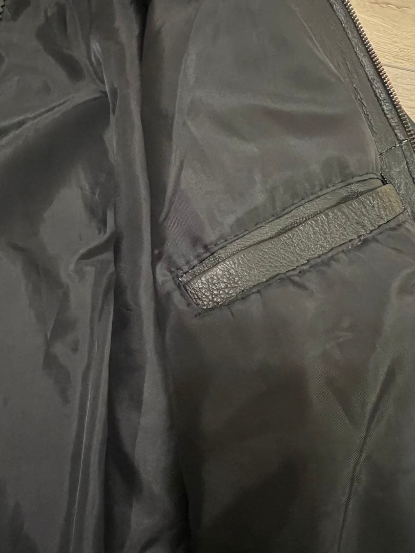 ヴィンテージライダースジャケット　本革レザー