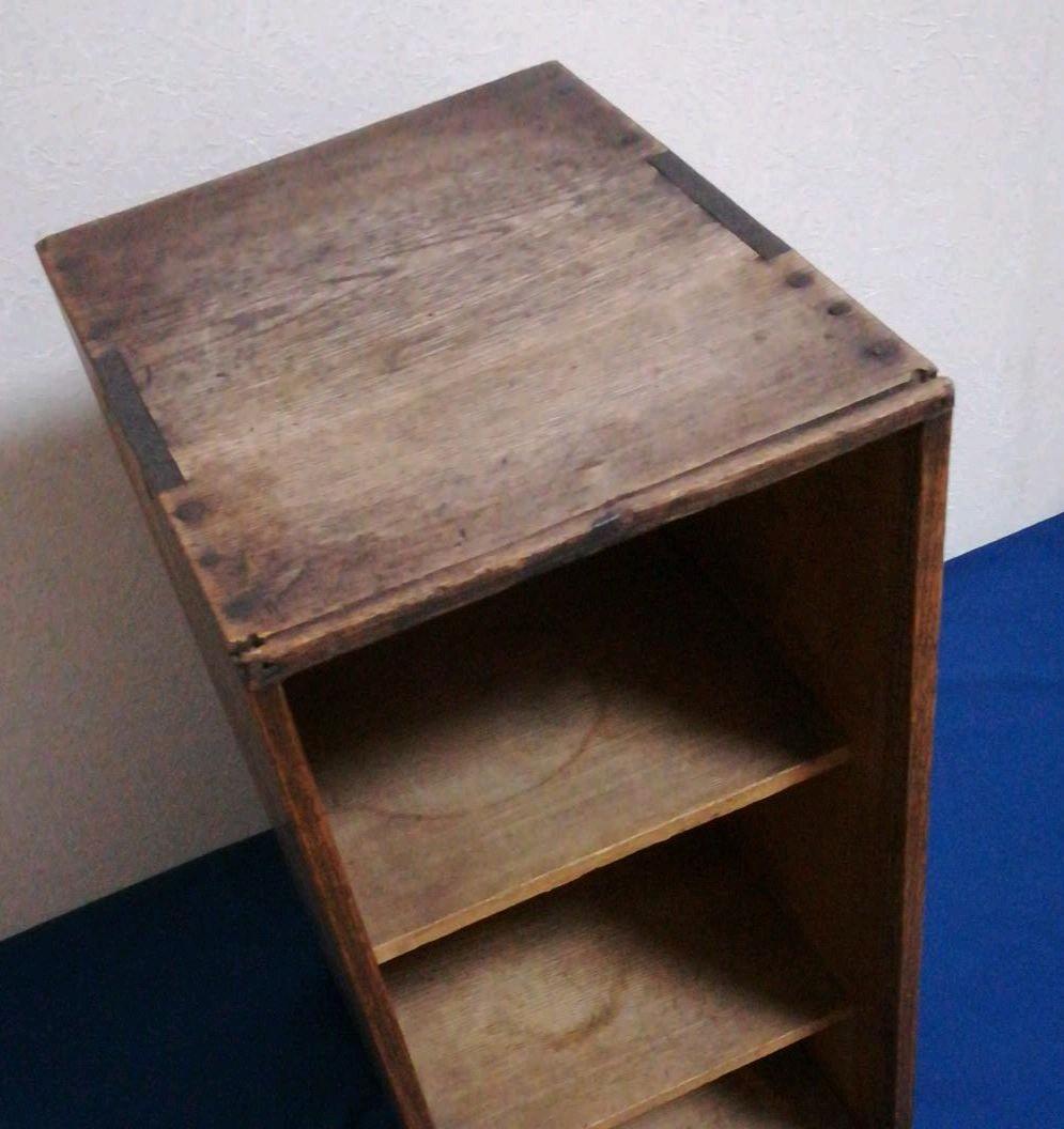 antique 古道具☆レトロ 木製茶道具箱☆匿名配送