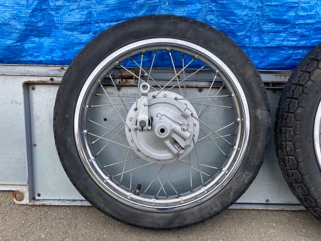 G927 リトルカブ ホイール ブリヂストン 2.50-14 2.75-14