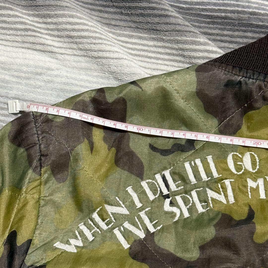 激レア 60s ベトジャン Ted Williamsタグ キルティングスカジャン