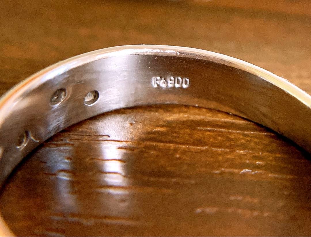 約5g✨13号❗️PD0.10CT✨プラチナドッツピンクダイヤモンドリング