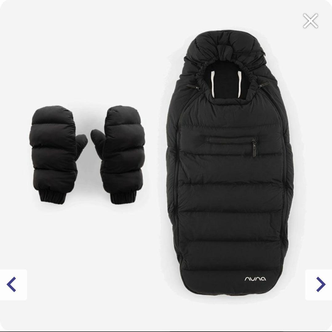 ヌナ ベビーカー フットマフ