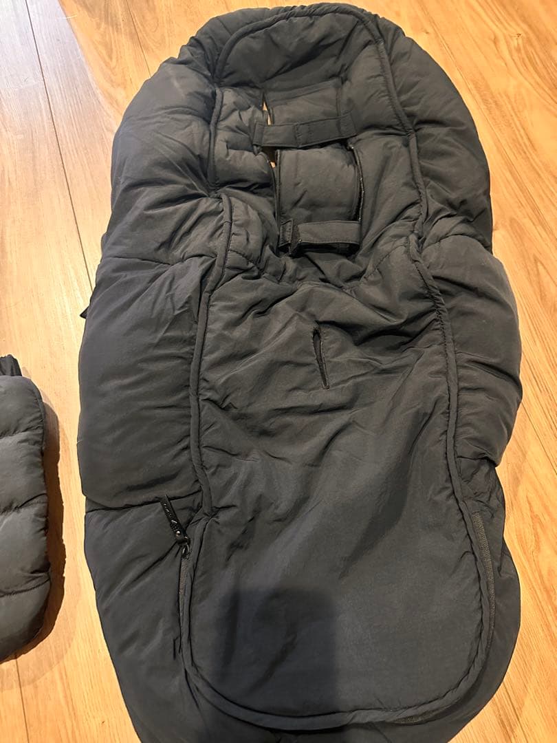 ヌナ ベビーカー フットマフ