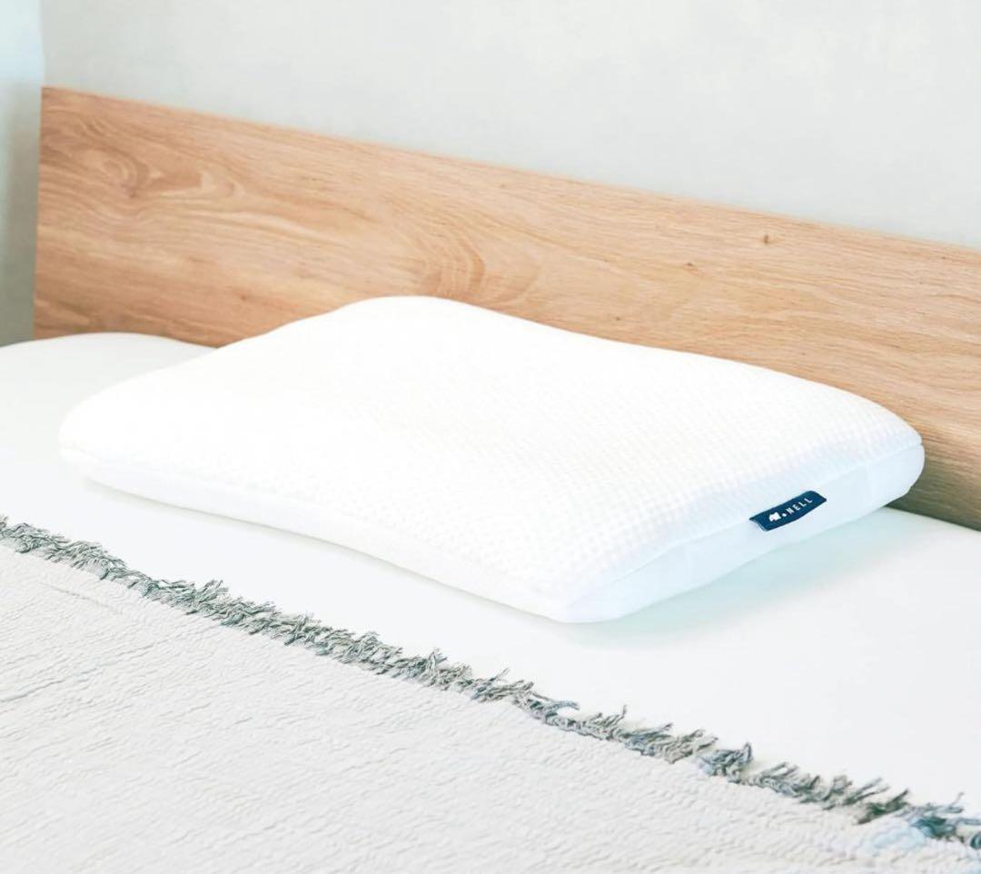 NELLまくら オフホワイト ホワイトカバーをお付けします