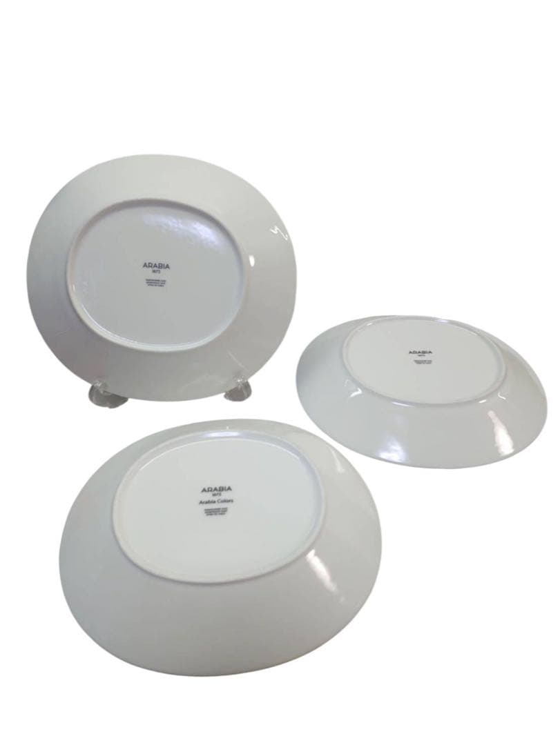 アラビア カラーズ オーバルプレート3枚セット 25cm